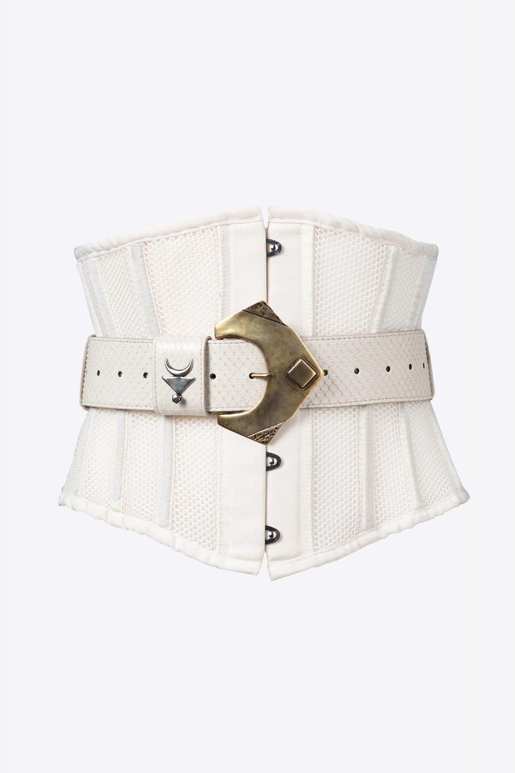 CORSET BELT SNAKE - SNAKESKIN & NAPPA CORSET BELT - Ilaria  display picture 2